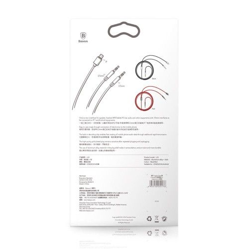 Kabel BASEUS L33 audio 2x + Lighting Apple na Arena.pl