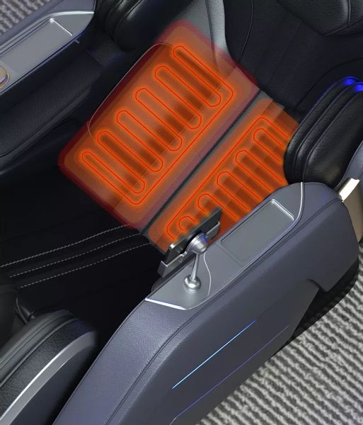 FOTEL MASUJĄCY S+L SHAPE ZERO GRAVITY Body Scan 4D Jonizacja Grzanie zdjęcie 5