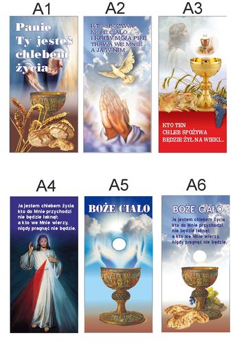 BOŻE CIAŁO Baner na ołtarz ołtarze dekoracja obraz na Arena.pl