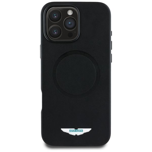 Etui Aston Martin do iPhone 16 Pro, Czarny MagSafe zdjęcie 3