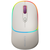 canyon mysz bezprzewodowa mw-22 2w1 rgb beżowa