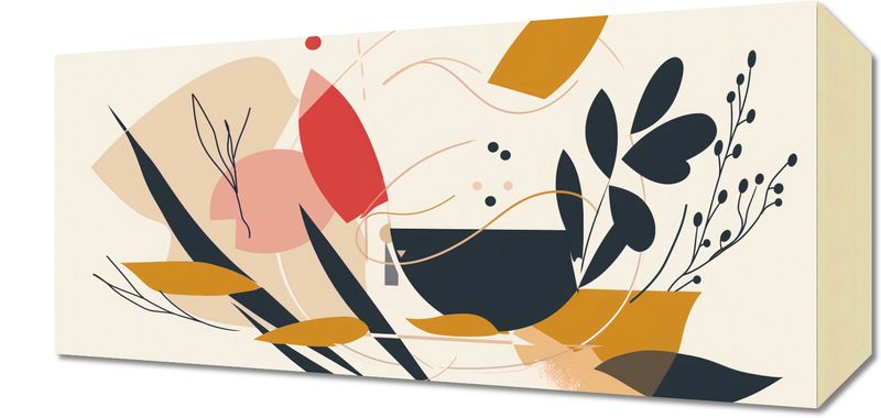 Obraz 40x20cm Porywista Flora zdjęcie 1