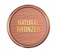 rimmel natural bronzer 001 sunlight - prasowany bronzer z drobinkami 14g