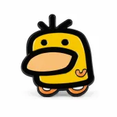 Psyduck Chibi | 3 cm | Metal | Przypinka Gamingowa | Pokémon