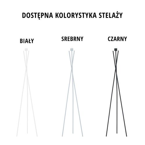 Lampa podłogowa DAKAR trójnóg na Arena.pl