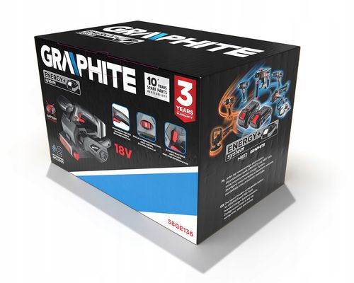 Szlifierka taśmowa GRAPHITE 58GE136 na Arena.pl