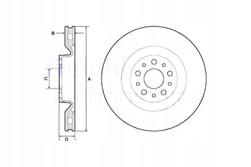 TARCZA HAM PRZOD 305X28 V na Arena.pl