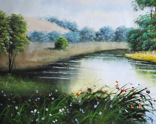 Pejzaż (60x90cm) na Arena.pl