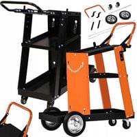 WÓZEK SPAWALNICZY DO SPAWAREK PÓŁKA NA BUTLE MOCNA MIGOMAT TIG