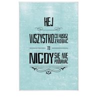 Nigdy się nie poddawaj - magnes szklany