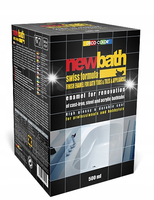 NEW BATH FARBA EMALIA DO RENOWACJI WANIEN BRODZIKÓW WANNY 0.5L