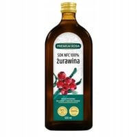 Premium Rosa Sok z Żurawiny NFC 100% 500 ml Wysoka jakość bez cukru