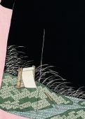 Plakat 50x70cm Nightscape, Bijutsukai Japoński Vintage do Salonu