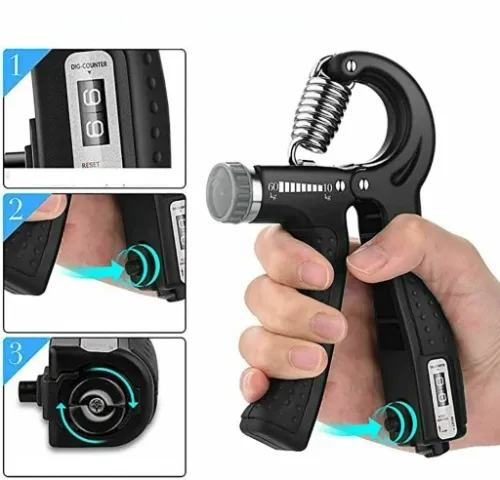 Ściskacz do Rąk Dłoni Regulacja Duży Zestaw Ćwiczenie do Rąk 5w1 na Arena.pl