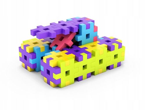 Klocki Konstrukcyjne Wafle Basic 600 El NA PREZENT dla chłopca 3+ Meli na Arena.pl