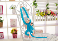 ND24_16825 Maskotka Pluszowa Malpka z Dzieckiem N