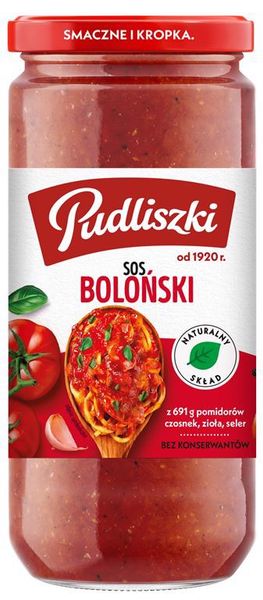 Pudliszki Sos boloński 480 g zdjęcie 1