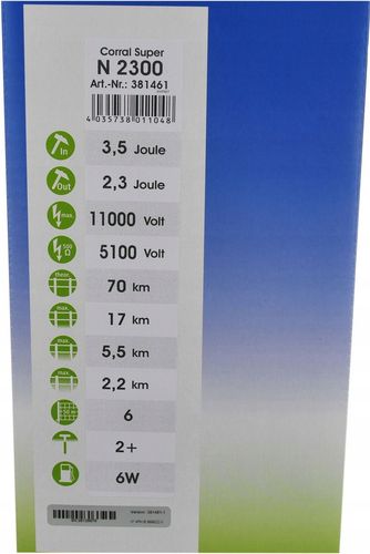 Elektryzator sieciowy Corral N2300 kozy owce konie na Arena.pl