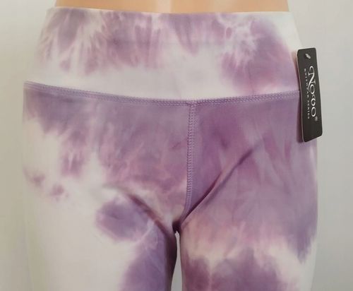 LEGGINSY SPODNIE modne z wysokim stanem r. L/XL ombre elastyczne na Arena.pl
