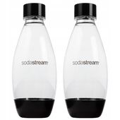 2x BUTLE BUTELKI 0,5L TWIN FUSE DO SATURATORA SODASTREAM DWIE BUTELKI