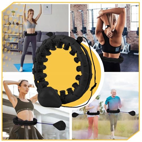 HULA HOP Z OBCIĄŻENIEM Odchudzające Obciążnikiem Smart z Wypustkami HULAHOP na Arena.pl