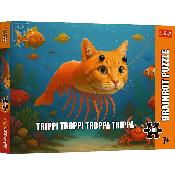 Puzzle 200 elementów. BrainRots. Trippi Troppi Troppa Trippa zdjęcie 1
