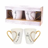 Prezent Na Ślub Wesele Rocznicę Dla Par Nowożeńców Komplet Kubków Mąż Żona