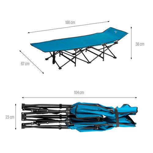 Łóżko polowe NILS NC2701 188cm na Arena.pl