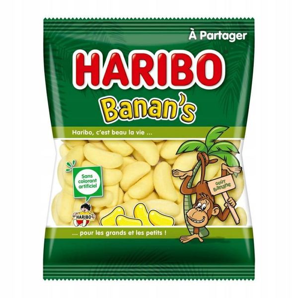 HARIBO ŻELKI 70G BANANAS zdjęcie 1