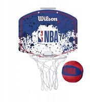 Zestaw WILSON NBA MINI HOOP Tablica Kosz do Koszykówki Piłka WTBA1302NBARD