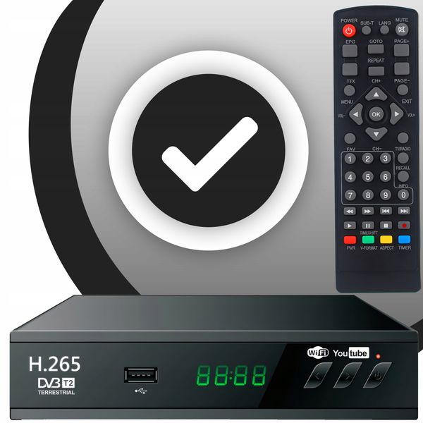 Tuner DVB-T2 RETOO ER1238 zdjęcie 6