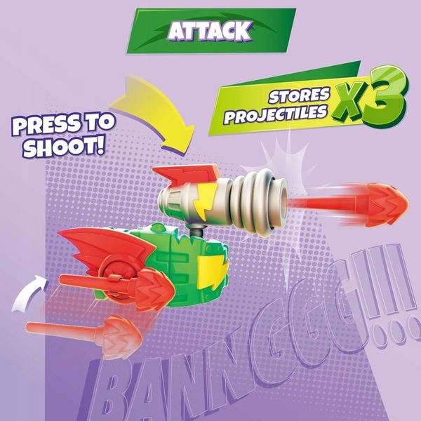 Super Zings Things Zestaw Robot Turbo Warrior Speed Transformujący zdjęcie 5