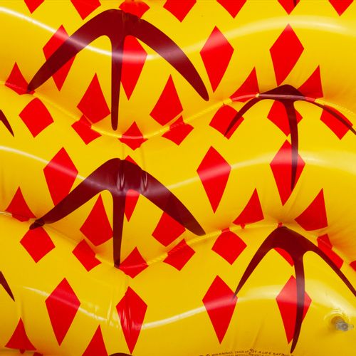 MATERAC PLAŻOWY ANANAS xxxl dmuchany DO PŁYWANIA na Arena.pl