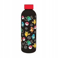 KIDS LICENSING LEKKI WYTRZYMAŁY BIDON BUTELKA 500ML POKEMON STAL NIERDZEWNA