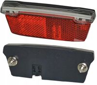 Lampa tył JY-555E 2LED+COB eBike IPX3 na bagażnik