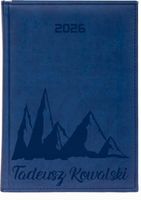 KALENDARZ A4 2026 DZIENNY książkowy z twoim imieniem prezent grawer