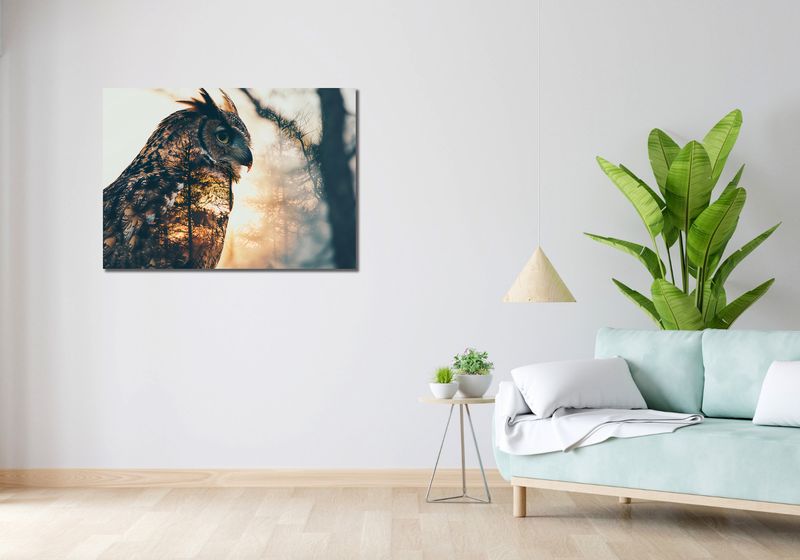 Obraz 100x70cm Sowi Duch zdjęcie 2