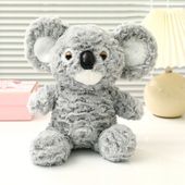 DLA NAJMŁODSZYCH PLUSZOWA MASKOTKA MIŚ KOALA SZARA