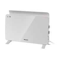 GRZEJNIK KONWEKTOROWY SZKLANY GH-1601M Z REGULACJĄ TEMPERATURY BIAŁY