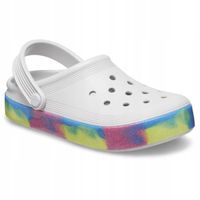 Crocs Dziecięce Buty Chodaki Klapki Off Court Glitter 209717 Clog 22-23
