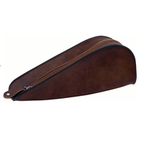 zestaw 2 skórzanych etui na fajkę i tytoń 19x8x6 cm