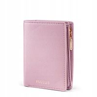 Portfel Damski Skórzany Mały RFID Na Prezent PUCCINI Różowy ZN9006-3C