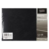 KOPERTA C5 PEARL CZARNY 10SZT 150G GALERIA PAPIERU