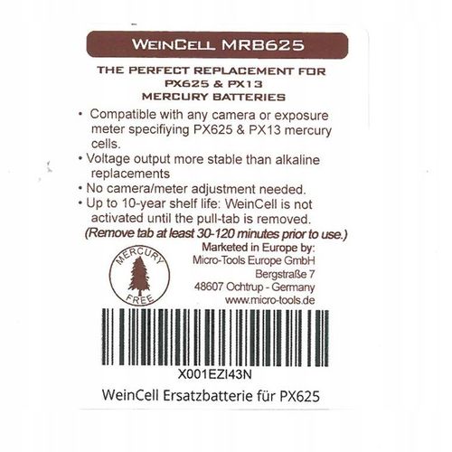 Bateria WEIN Cell zamiennik dla PX625 na Arena.pl