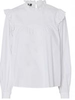 PIECES Women's Pcvela Ls Shirt r.S