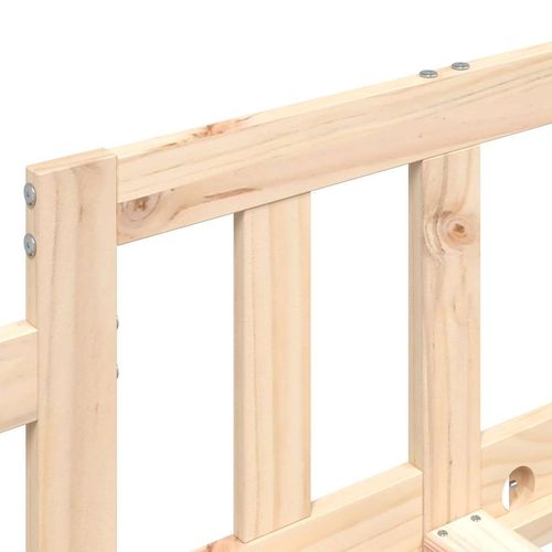 Łóżko dzienne bez materaca, 80x200 cm, sosnowe na Arena.pl