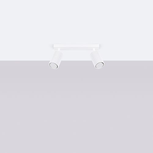 Plafon KARBON 2 biały na Arena.pl