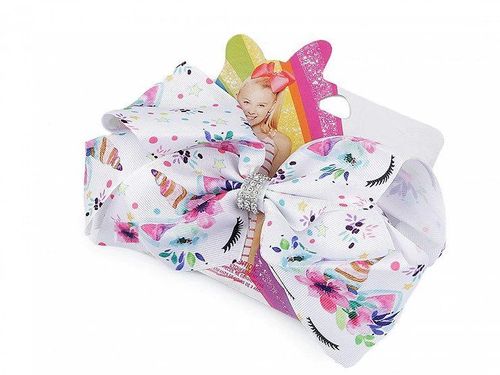 Kokarda do włosów na klipsie Jednorożec na Arena.pl