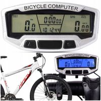 Licznik Rowerowy Przewodowy Lcd Termometr Podświetlenie Wodoodporny