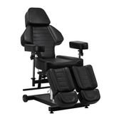 Fotel hydrauliczny do tatuażu Pro Ink 601A czarny